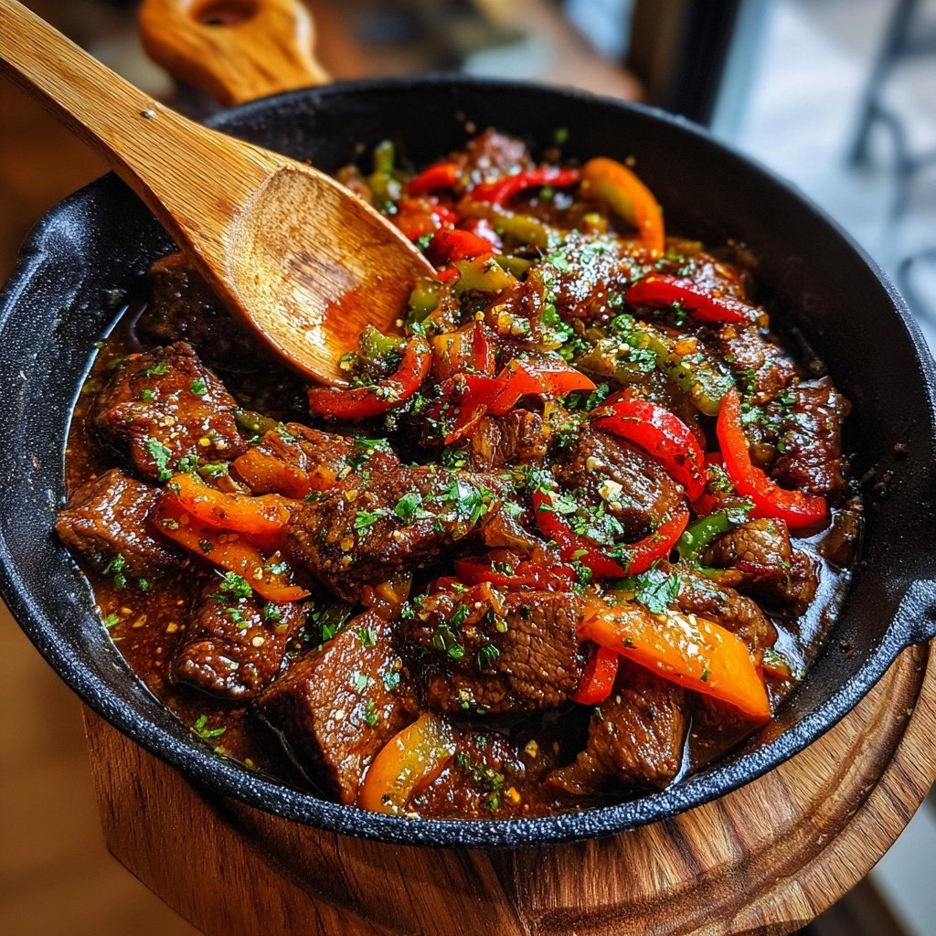 High Protein Beef Skillet Dinner