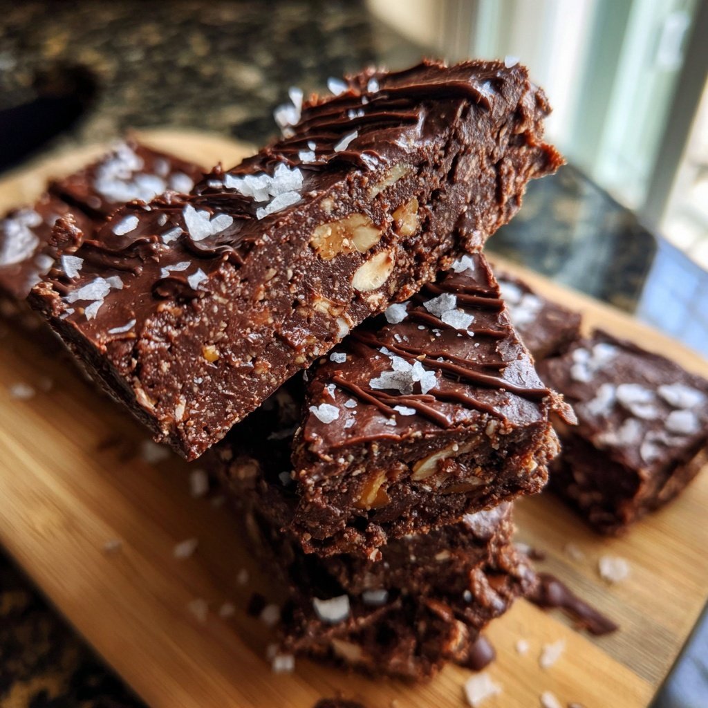 Chocolate Date Cashew Bars