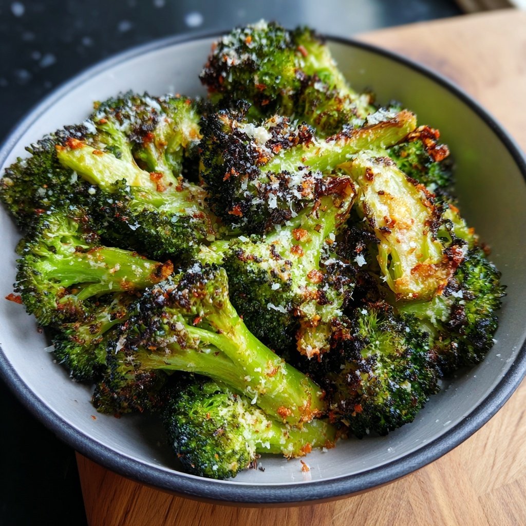 Roasted Broccoli With Parmesan