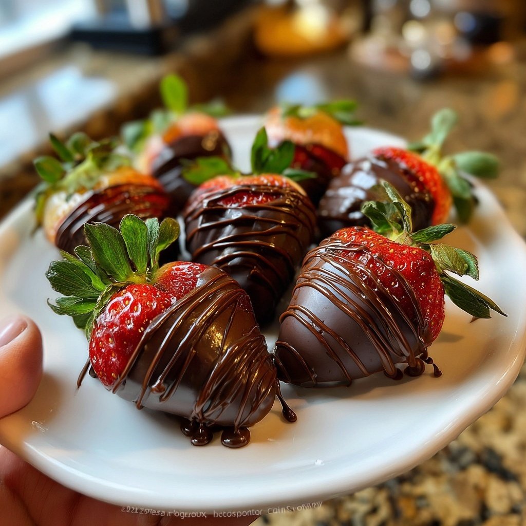 Chocolate Strawberry Party Dessert