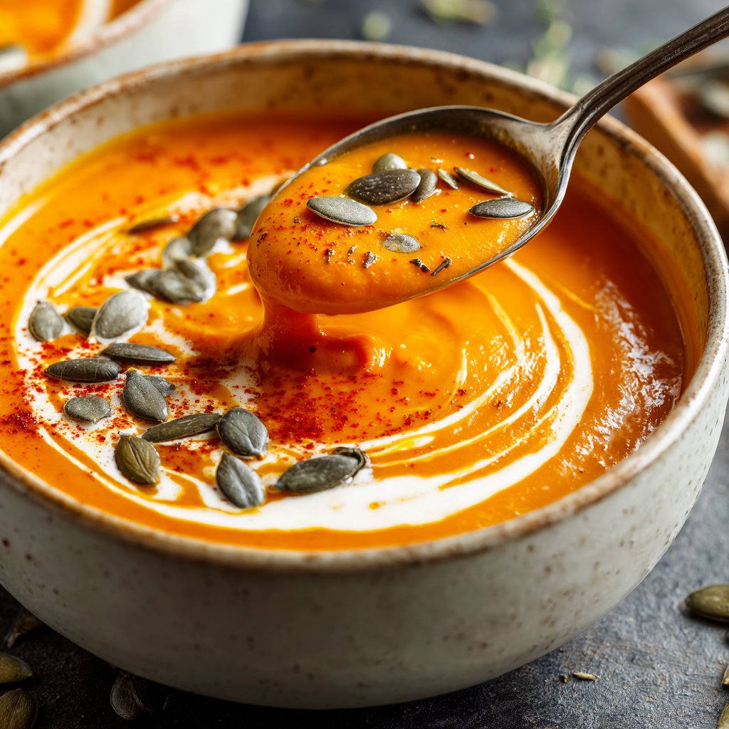 Spicy Pumpkin Squash Soup