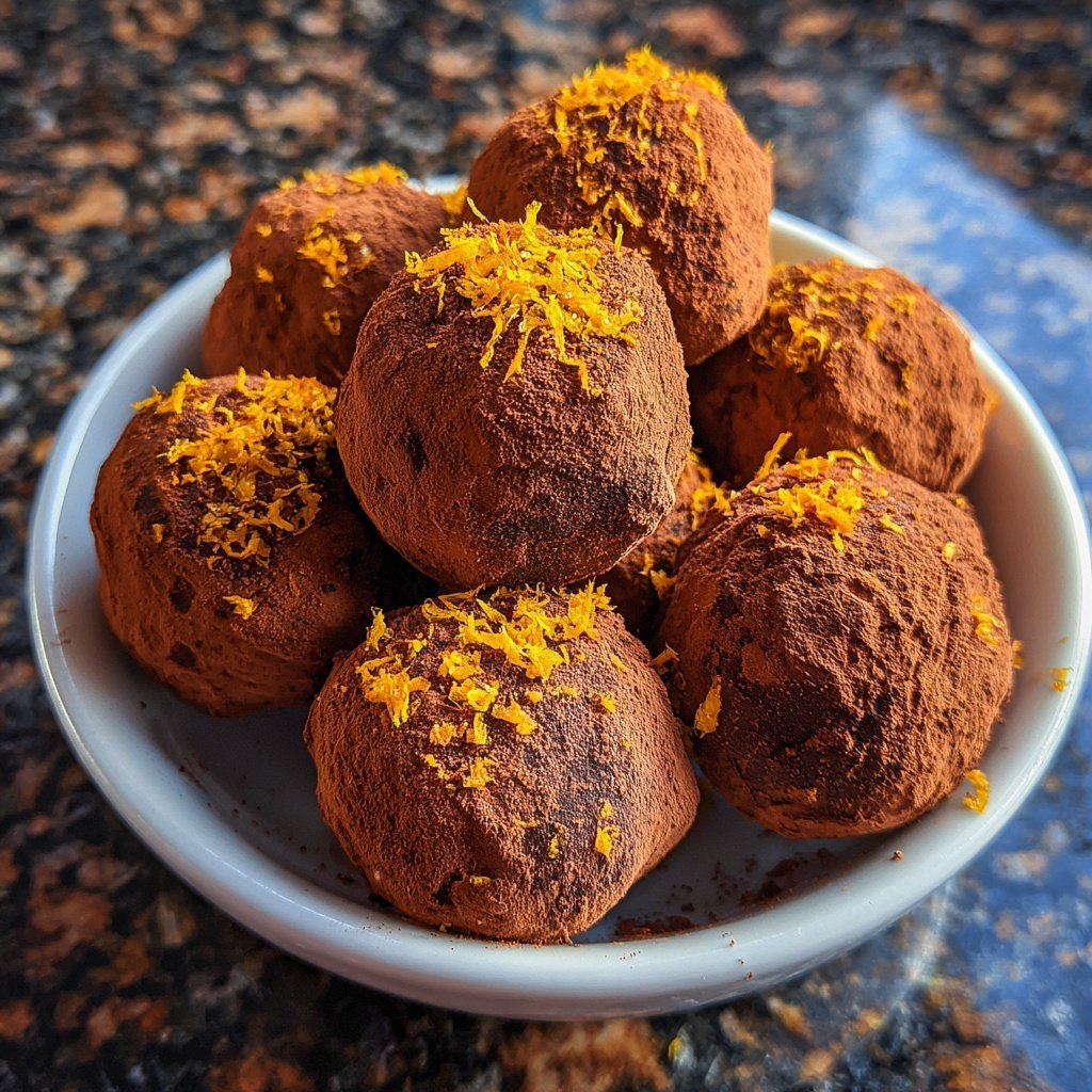 Chocolate Orange Truffles