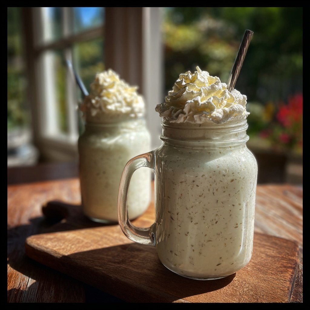 Vanilla Bean Milkshake Frappé