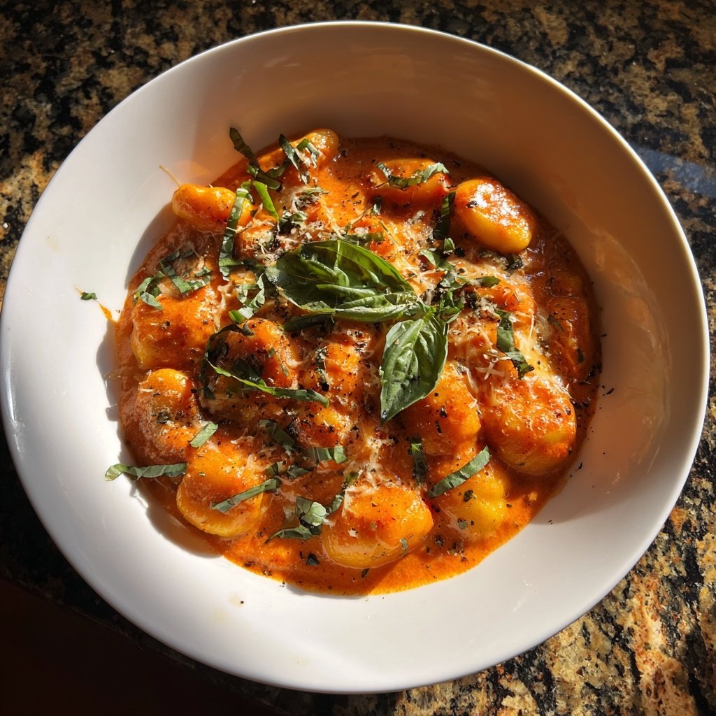 Creamy Tomato Gnocchi