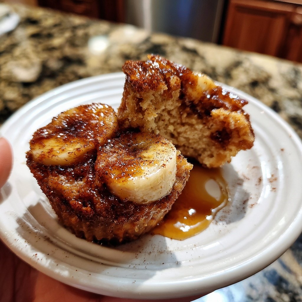 Cinnamon Banana Breakfast Cups